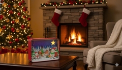 Halom đồ decor Đêm Giáng sinh Christmas Night