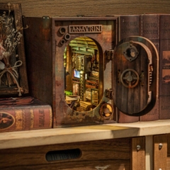 Mô Hình Halom book nook diy tàu ngầm bị bỏ rơi