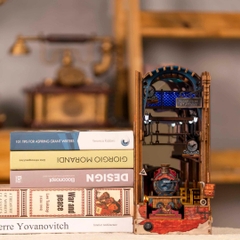 Mô hình Halom book nook diy Nhà ga Ngã Tư Vua Harry Potter collection