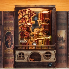 Mô hình Halom book nook diy Phố cổ Jiu Fen - Cửu Phần - Đài Loan