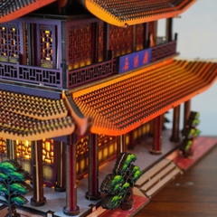 Mô hình Halom Tháp Nhạc Dương - YueYang Tower DIY