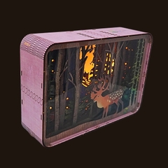 Mô hình Halom booknook Moonlit  Forest Rừng Trăng