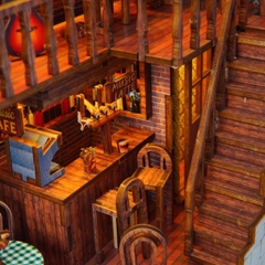 Mô hình Halom Coffee music DIY