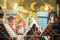 Mô hình Halom book nook Đêm Giáng Sinh