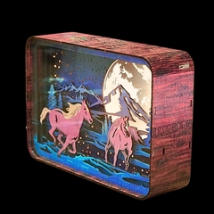 Halom booknook Horse Moon Nguyệt Mã