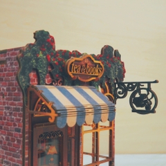 Mô hình Halom book nook Tea Books DIY