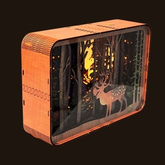 Mô hình Halom booknook Moonlit  Forest Rừng Trăng