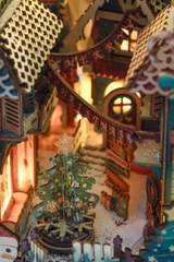 Mô hình Halom book nook Đêm Giáng Sinh