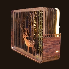 Mô hình Halom booknook Moonlit  Forest Rừng Trăng