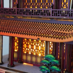 Mô hình Halom Tháp Nhạc Dương - YueYang Tower DIY