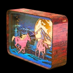 Halom booknook Horse Moon Nguyệt Mã