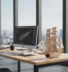 Mô hình Lắp ráp nghệ thuật Halom Mariner – Người Đi Biển Halom