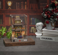 Mô Hình Book Nook DIY Halom Chợ Bình Tây Sài Gòn Có Đèn LED