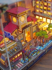 Mô Hình DIY Halom Sài Gòn Phố – Saigon Streets Có Đèn LED