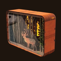 Mô hình Halom booknook Moonlit  Forest Rừng Trăng