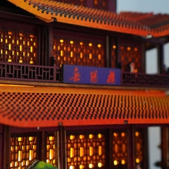 Mô hình Halom Tháp Nhạc Dương - YueYang Tower DIY