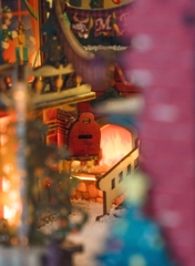 Mô hình Halom book nook Đêm Giáng Sinh