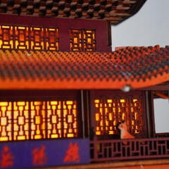 Mô hình Halom Tháp Nhạc Dương - YueYang Tower DIY