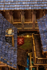 Mô Hình Halom Book nook DIY Heart brook