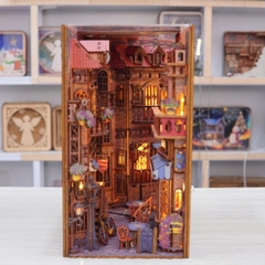 Mô hình Halom Góc Phố Châu Âu European Alley DIY