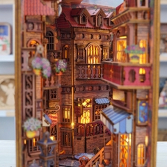 Mô hình Halom Góc Phố Châu Âu European Alley DIY