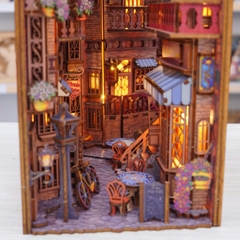 Mô hình Halom Góc Phố Châu Âu European Alley DIY