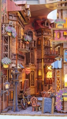 Mô hình Halom Góc Phố Châu Âu European Alley DIY