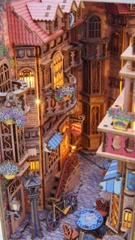 Mô hình Halom Góc Phố Châu Âu European Alley DIY