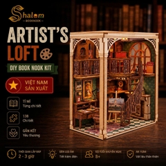 Mô hình Halom ARTIST’S LOFT DIY - Gác Nghệ Sĩ