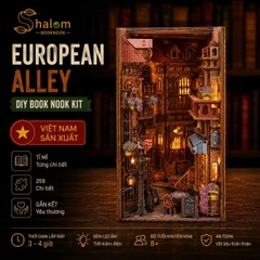 Mô hình Halom Góc Phố Châu Âu European Alley DIY