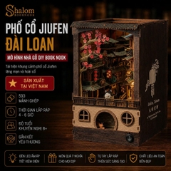 Mô hình Halom book nook diy Phố cổ Jiu Fen - Cửu Phần - Đài Loan