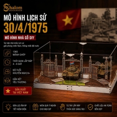 Mô hình Halom Book Nook Lịch Sử 30/04/1975