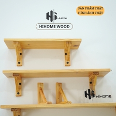 KỆ GỖ TREO TƯỜNG DECOR RỘNG 20CM KGT011