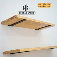 KỆ GỖ TREO TƯỜNG KÈM PASS KGT007