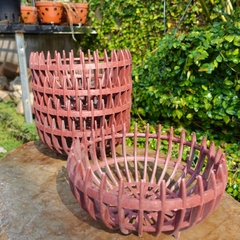 5 CHẬU NHỰA 25CM KÈM MÓC TREO