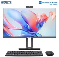 Máy tính All In One SingPC M24Ei312U8M2-W (i3-1215U, Ram 8GB, SSD 256GB nvme, Màn hình 23.8