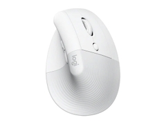 Chuột công thái học Logitech Lift Vertical màu Trắng nhạt