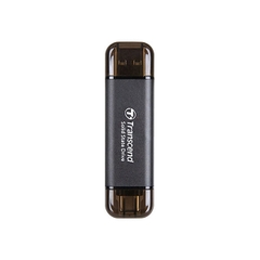 Ổ cứng di động SSD Transcend ESD310C 128Gb USB-A & USB-C Màu đen