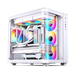 Vỏ máy tính JONSBO TK-3 White (Mid Tower/ ATX/ Trắng)