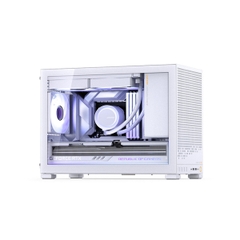 Vỏ máy tính JONSBO D32 Pro White (Mini Tower/ M-ATX/ Trắng)