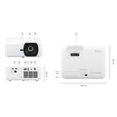 Máy chiếu Viewsonic LS630W (Laser/ 4500 Ansi Lumens/ WXGA)