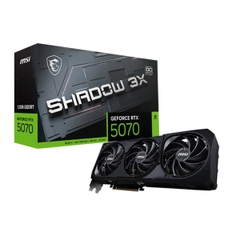Cạc màn hình MSI GeForce RTX 5070 12G SHADOW 3X OC (GDDR7/ 192 bit)