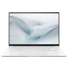 Laptop Asus Zenbook S16 UM5606GA-SS441W (AI 9 465/ 16GB/ 512GB SSD/ 16.0inch 3K/ 120Hz/ Win11/ White/ Vỏ nhôm/ Túi)