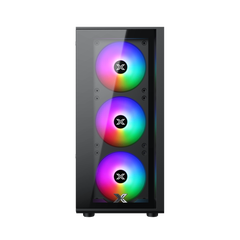 Vỏ case XIGMATEK MYX 3F (mATX/Màu đen/3 fan)