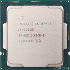 CPU Intel Core i3 10305 (Socket 1200/ Base 3.8Ghz/ Turbo 4.5GHz/ 4 Cores/ 8 Threads)