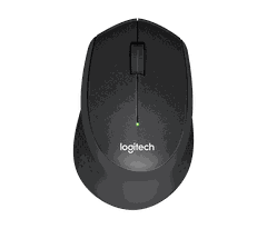 Chuột Không Dây Logitech M331 Silent - Màu đen