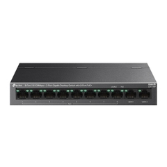Switch POE TP-Link LS1210P 8 cổng 10/100 Mbps PoE+ và 2 cổng Uplink Gigabit