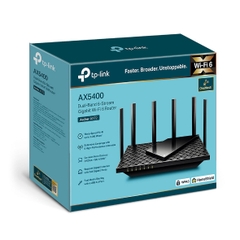 Bộ phát wifi 6 TP-Link Archer AX72 (Chuẩn AX/ AX5400Mbps/ 6 Ăng-ten ngoài/ Wifi Mesh)