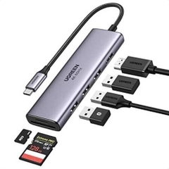 Bộ chuyển hub Usb Type C Multifunction Adapter Ugreen 60383 4K 60Hz hdmi + 3x usb3.0 + card reader