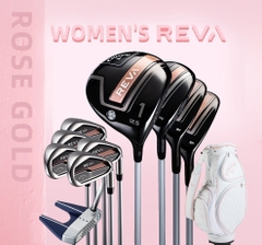 Bộ Gậy Golf Fullset Nữ Callaway Reva Hồng (8 gậy)